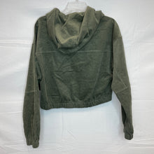 Load image into Gallery viewer, Green Corduroy Zip Up Jacket- Small
