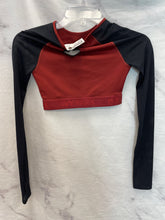 Load image into Gallery viewer, Ivy Park Red/Black Athletic Long Sleeve- XSmall
