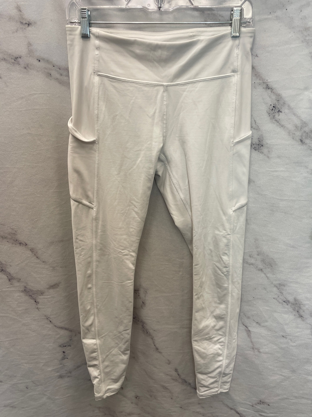 Lululemon White Athletic Leggings- Medium