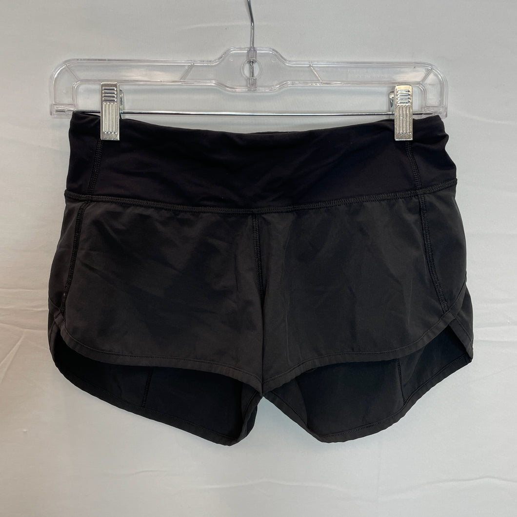 Lululemon Black Athletic Shorts- 2/XSmall