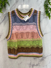 Load image into Gallery viewer, Zara Multicolor Sweater Vest- Small
