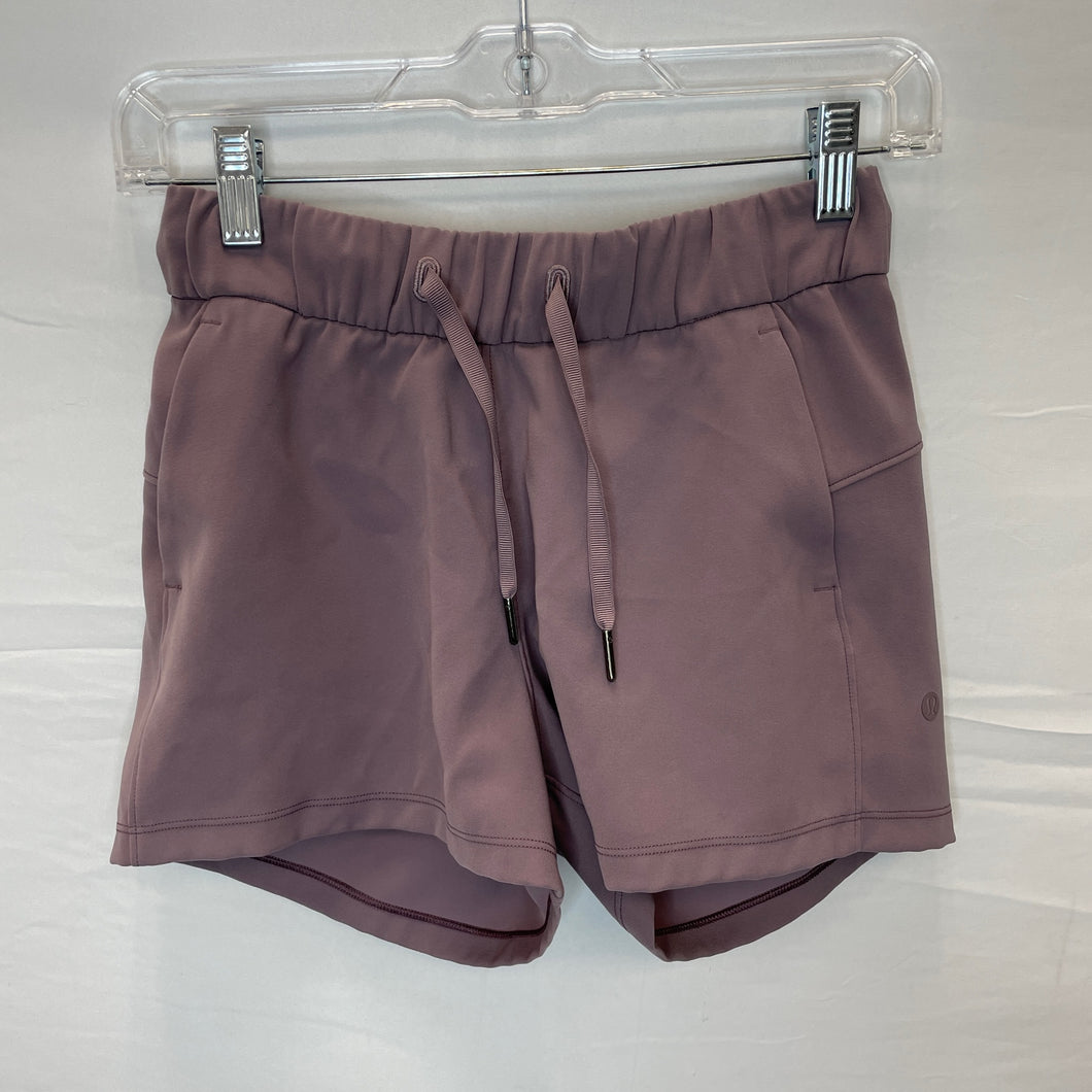 Lululemon Mauve Athletic Shorts- 2/X-Small