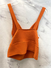 Load image into Gallery viewer, Verge Girl Orange Ribbed Top- AU12/Large
