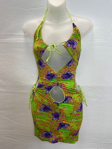 I.AM.GIA Tropical Print Dress NWT- XXS