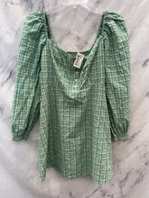 Load image into Gallery viewer, Urban Outfitters Green Plaid Dress- Medium
