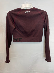 Echt Dark Red Athletic Long Sleeve- XLarge