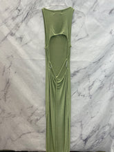 Load image into Gallery viewer, White Fox Green Maxi Dress NWT- Medium
