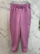 Load image into Gallery viewer, Gymshark Purple Sweatpants- XSmall
