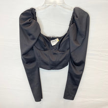 Load image into Gallery viewer, Zara Black Long Sleeve Top- Small
