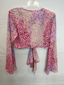 Showpo Floral Long Sleeve NWT- Large/8