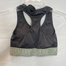 Load image into Gallery viewer, Gray/Mint Gymshark Sports Bra- XS
