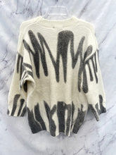 Load image into Gallery viewer, VRG GRL Gray/White Sweater- Small/Medium
