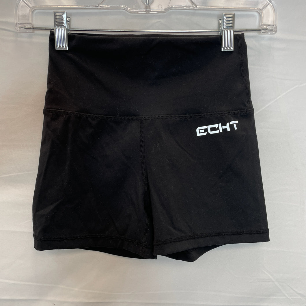 Echt Black Athletic Shorts- XS