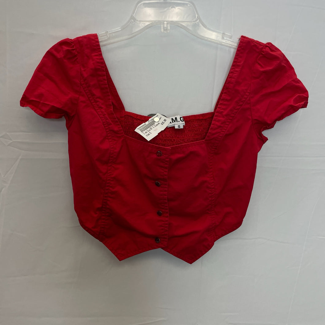 I.AM.GIA Red Short Sleeve- Small