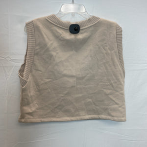 Zara Beige Sweater Vest- Medium