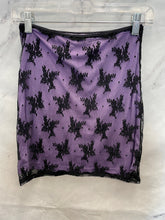 Load image into Gallery viewer, Urban Outfitters Purple/Black Lace Skirt- Small
