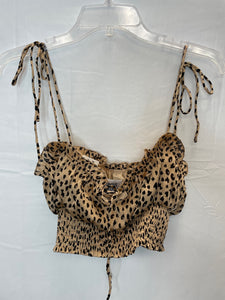 Princess Polly Cheetah Print Tank- Small