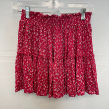 Load image into Gallery viewer, Princess Polly Red W/White Floral Skirt (Set)- Small
