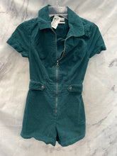 Load image into Gallery viewer, Urban Outfitters Emerald Green Romper- XSmall
