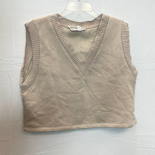 Load image into Gallery viewer, Zara Beige Sweater Vest- Medium
