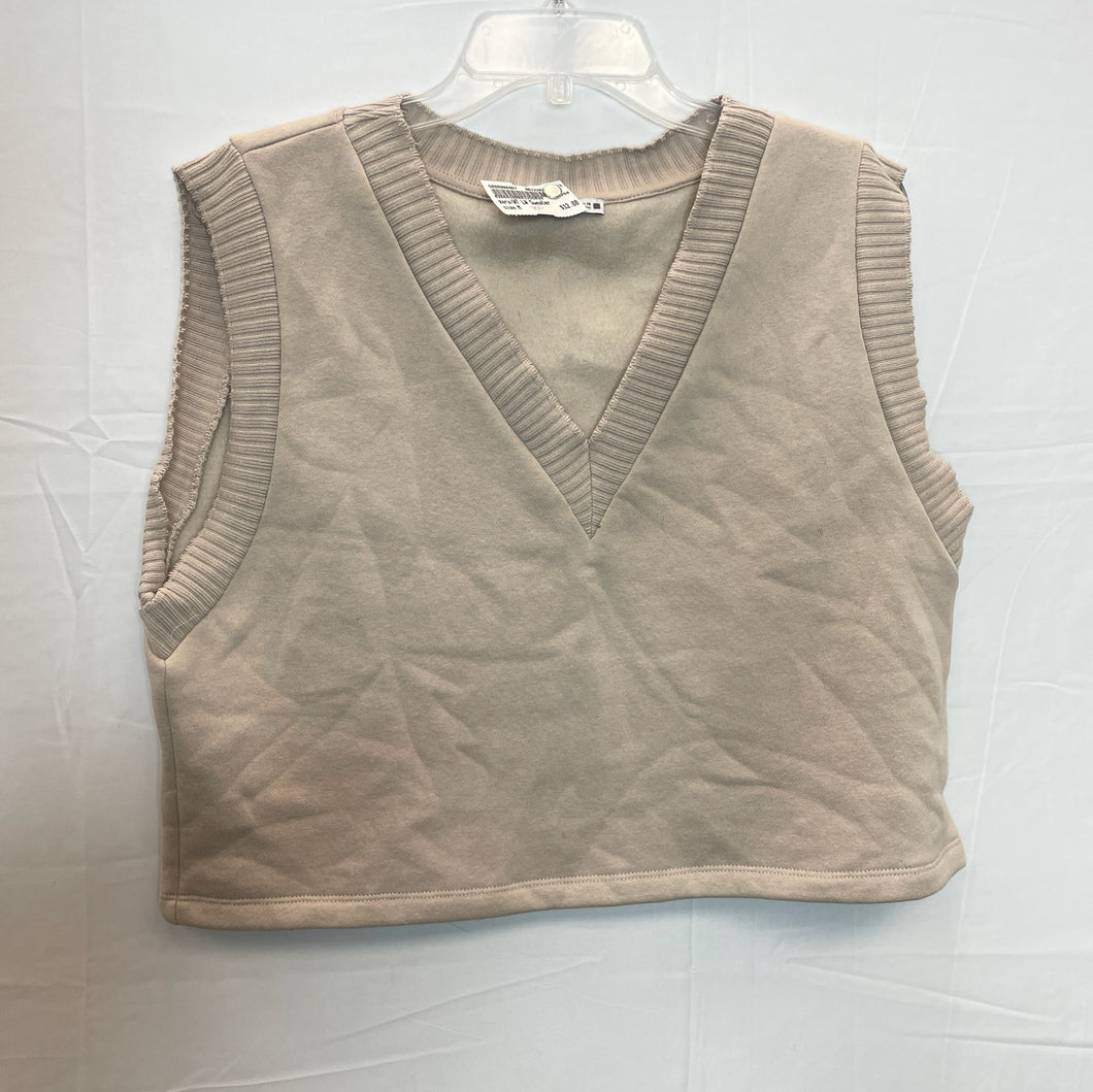 Zara Beige Sweater Vest- Medium