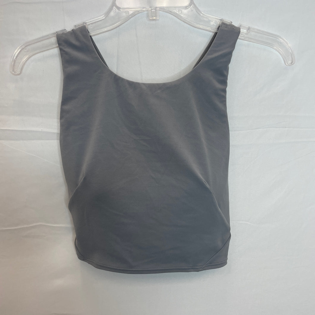 Gray Lululemon Athletic Tank/Sports Bra- Large