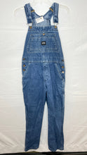 Load image into Gallery viewer, Dark Wash Jean Overalls- Medium
