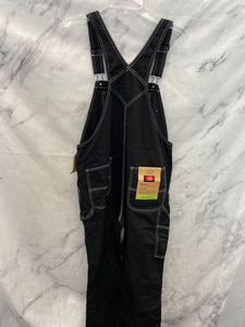 Dickies Black Overalls NWT- Large