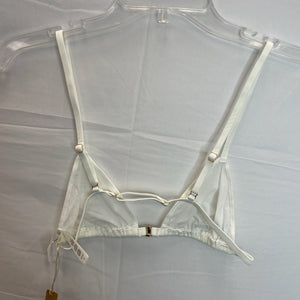 Skims White Bralette NWT- Small