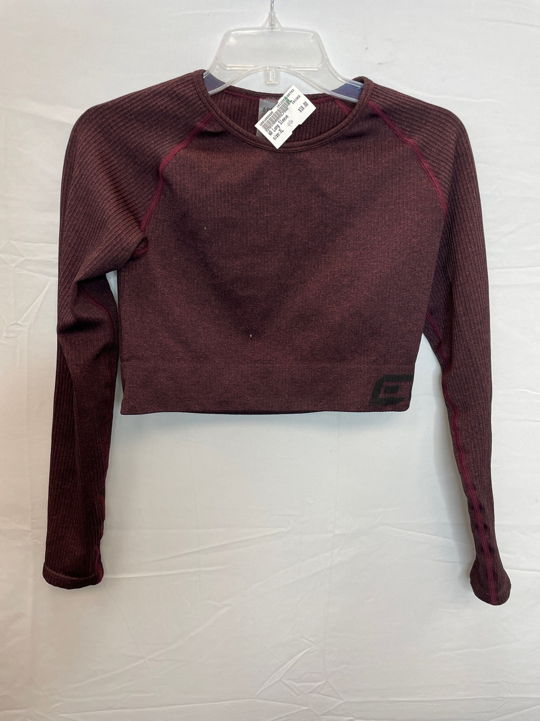 Echt Dark Red Athletic Long Sleeve- XLarge