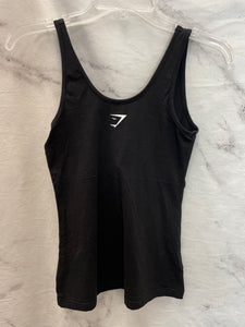 Gymshark Black Athletic Tank- XSmall