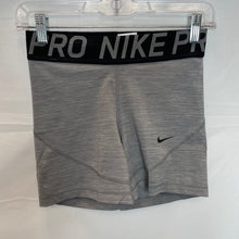 Load image into Gallery viewer, Gray Nike Pro Shorts- Medium
