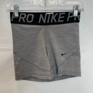 Gray Nike Pro Shorts- Medium