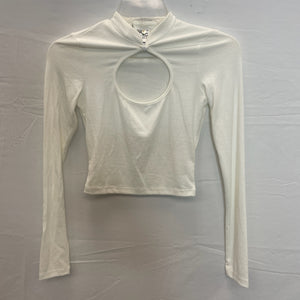 Princess Polly White Long Sleeve- XSmall