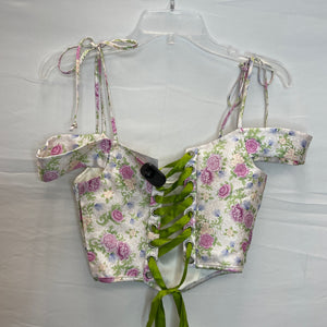 Dolls Kill Floral Corset Top (Set) NWT- XSmall