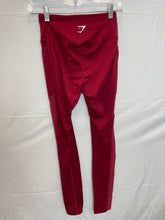 Load image into Gallery viewer, Gymshark Red Athletic Leggings- Small
