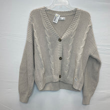 Load image into Gallery viewer, Hollister Beige Cardigan Sweater- Small
