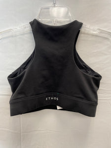 Ethos Black Sports Bra- Medium