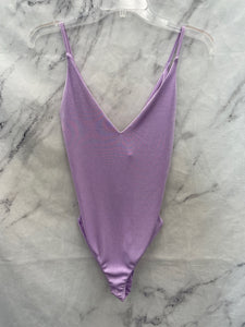 Zara Purple Bodysuit- Small