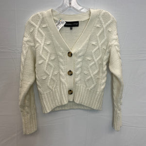 Kendall & Kylie Ivory Cardigan Sweater- XS