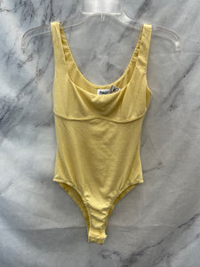 Princess Polly Yellow Bodysuit- Small