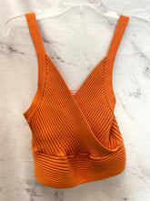 Load image into Gallery viewer, Verge Girl Orange Ribbed Top- AU12/Large
