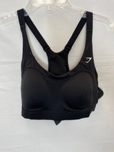 Load image into Gallery viewer, Gymshark Black Sports Bra- Medium
