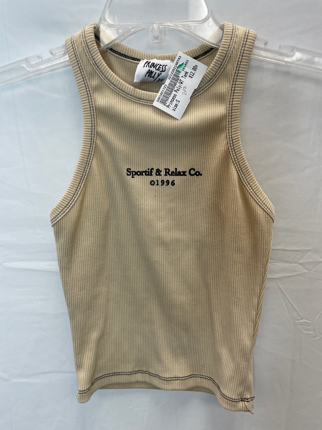 Princess Polly Tan Tank- Small