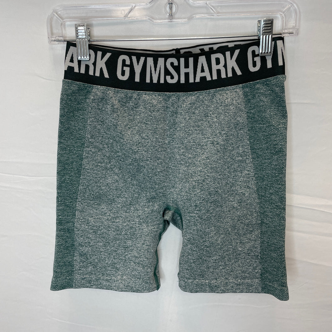 Gymshark Green Athletic Shorts- Small