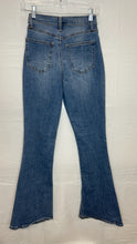 Load image into Gallery viewer, Fashion Nova Flare Studded Jeans- 3/4
