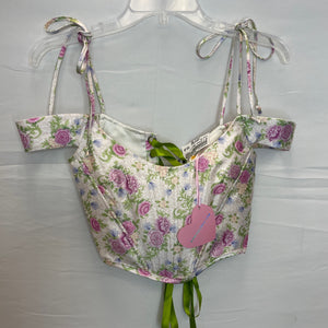 Dolls Kill Floral Corset Top (Set) NWT- XSmall