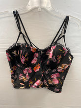 Load image into Gallery viewer, Victoria&#39;s Secret Floral Corset Top- 34D
