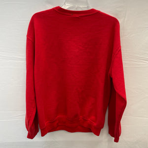 Red "Budweiser" Crewneck- Small