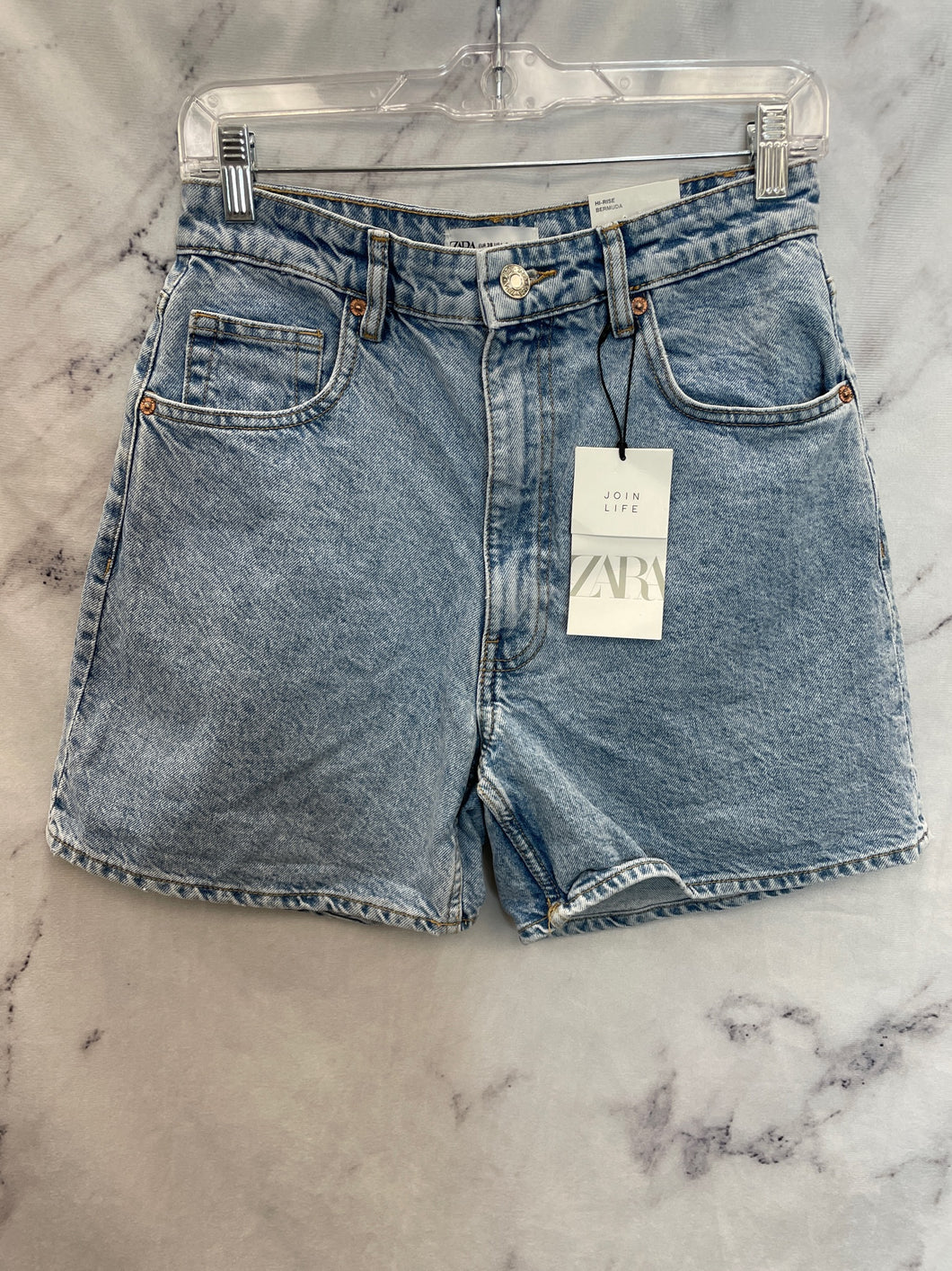 Zara High Rise Bermuda Shorts NWT- US6
